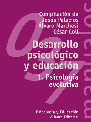cover image of Desarrollo psicológico y educación, 1